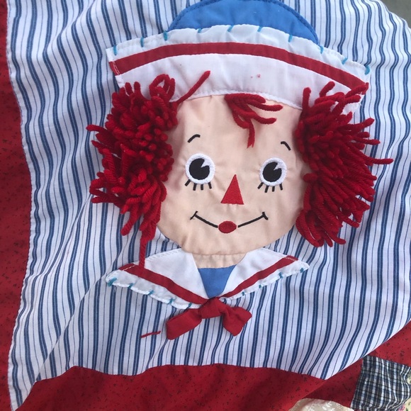The Original Raggedy Ann and Andy blanket - Picture 4 of 7
